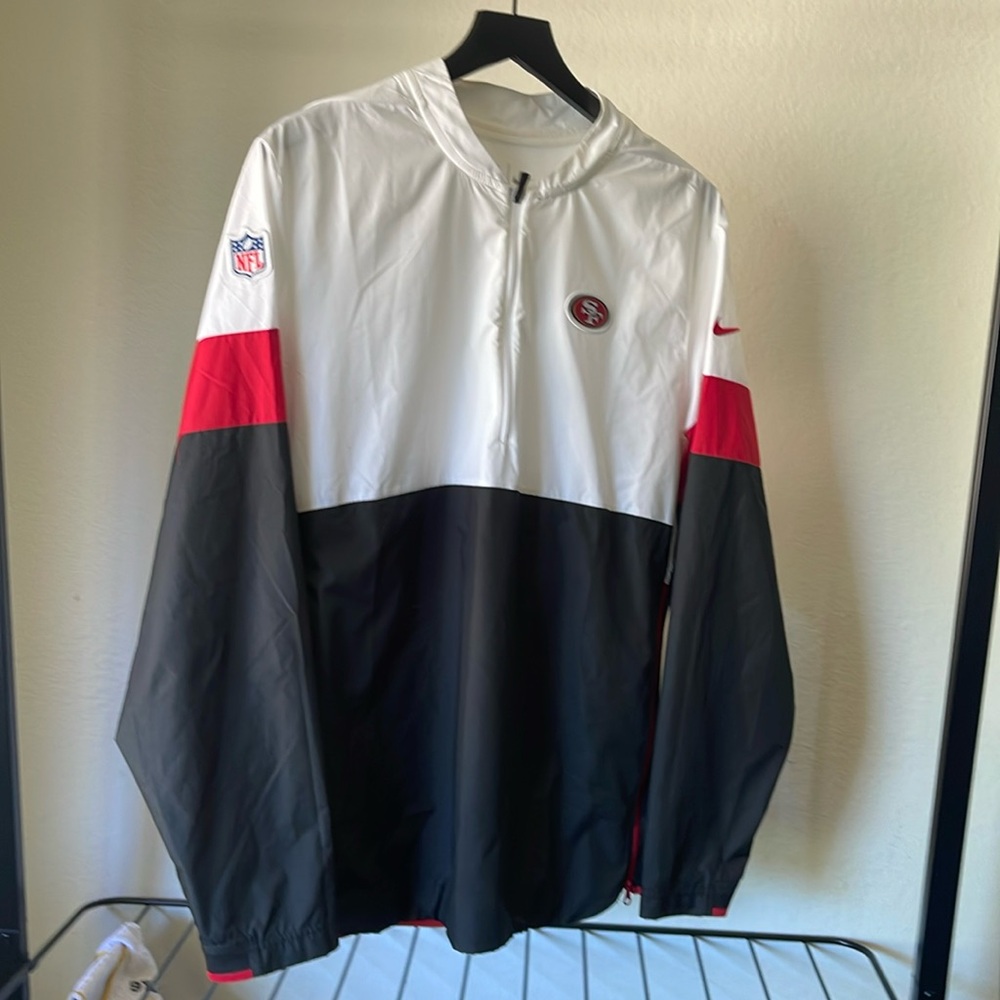 Nike Men’s Size M 49ers windbreaker jacket